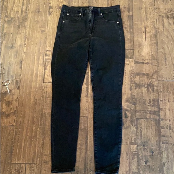 the gap black jeans